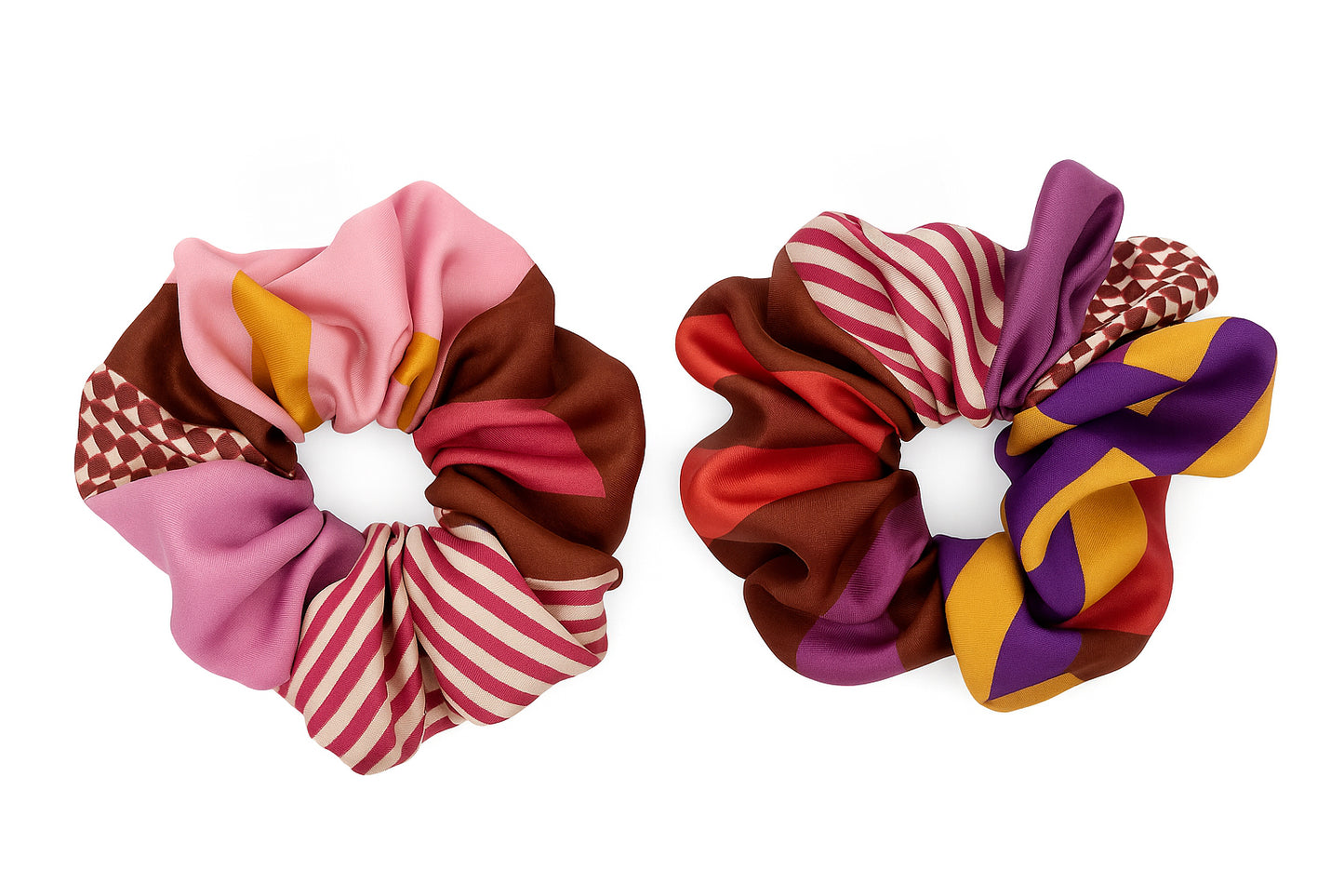 Candy Pop Silk Scrunchie