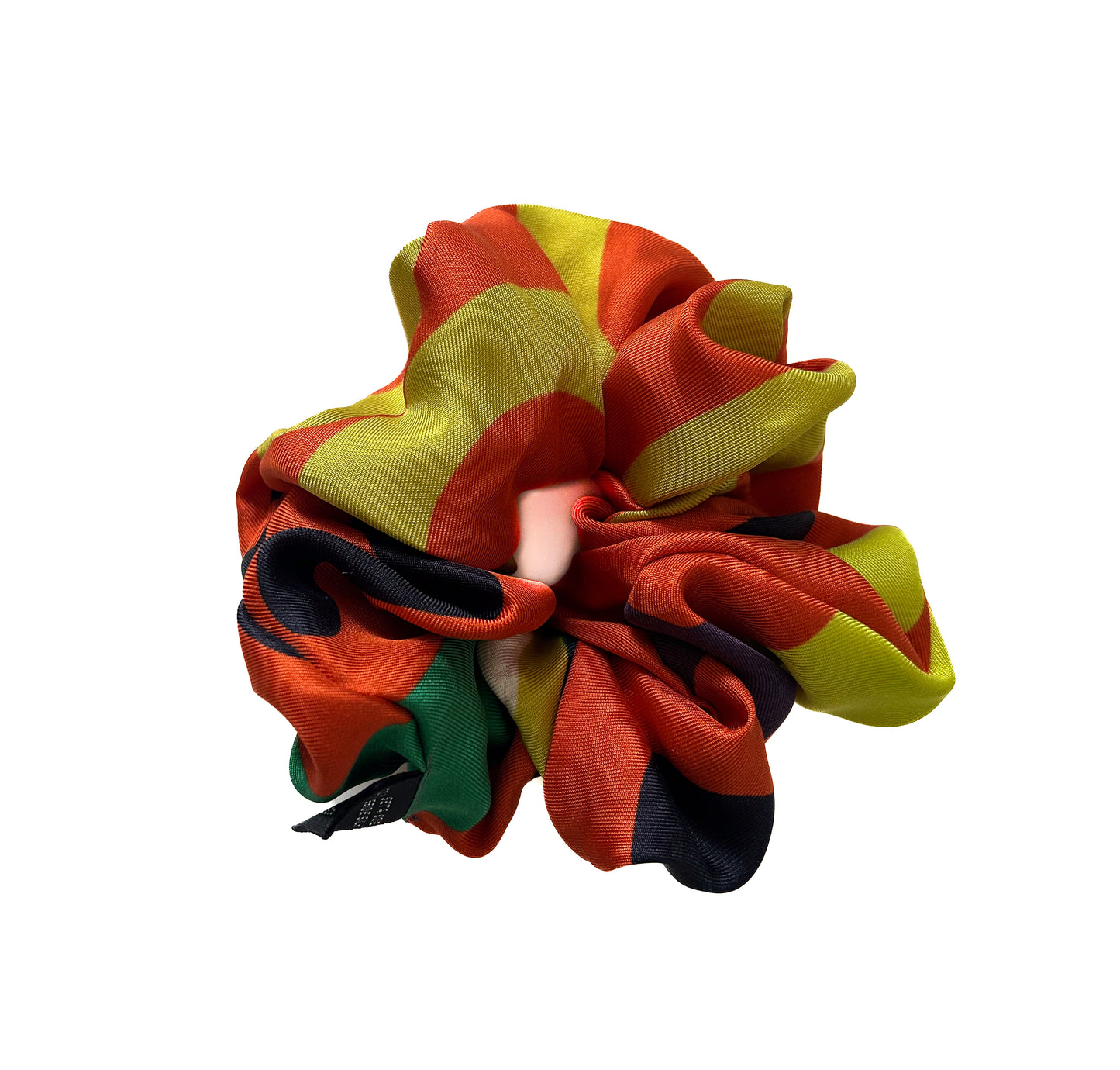 Tropical Silk Scrunchie
