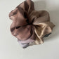 Bronze Animal Print Scrunchie
