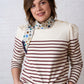 Cosmic Stripes Silk Ribbon – Cream