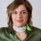 Mint Paisley Cotton Bandana Scarf – Square Cotton Neck Scarf (70 × 70 cm)