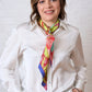 Vibrant Tropical Silk Ribbon (13x140cm)