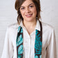 Tropical Botanica Silk Ribbon - Chocolate (13x140cm)