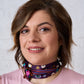 Cosmic Stripes Silk Ribbon – Purple