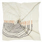 Ivory Polka Charm – Italian Silk Square Scarf (90 x 90 cm)