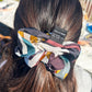 Deep Forest Silk Scrunchie