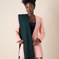Forest Green Wool Shawl – Made in Italy (50 x 200 cm)