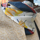 Floating Sealife Long Silk Scarf