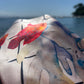 Floating Sealife Long Silk Scarf