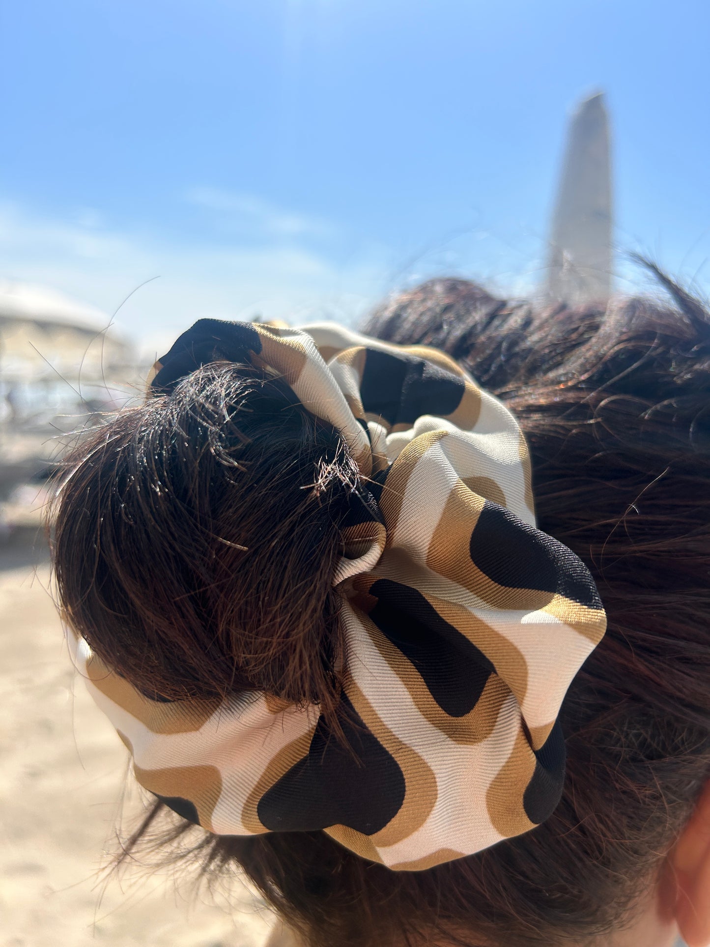 Golden Waves Scrunchie