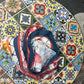 Floating Sealife Long Silk Scarf