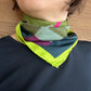 Pre-Loved Love Silk Scarf - Lime (53x53cm)