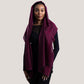 Soft Plum Cashmere Shawl