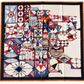Mosaic Garden Italian Light Wool Scarf