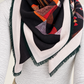 Mosaic Nocturne Italian Wool Scarf