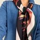 Mosaic Nocturne Italian Wool Scarf