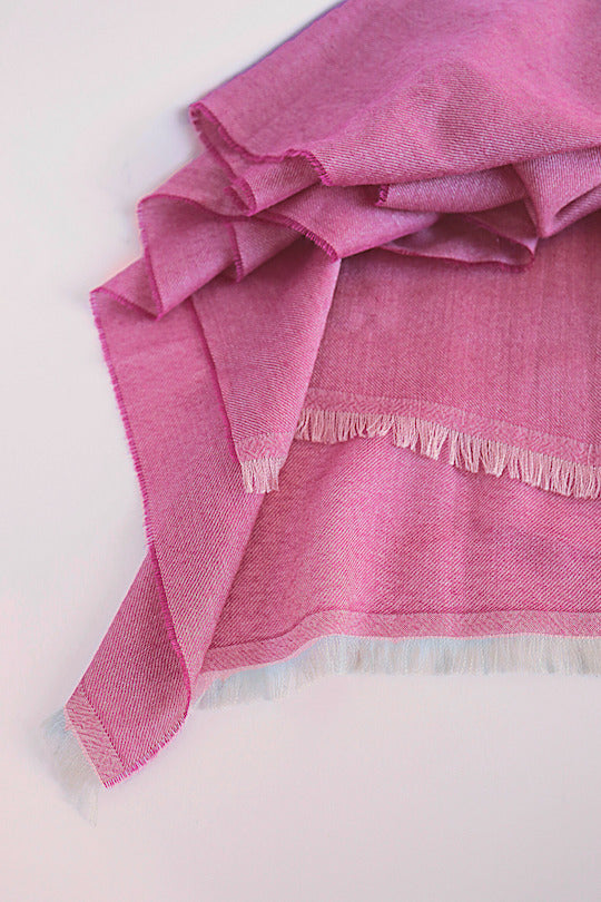 Deep Pink Cashmere Shawl Pashmisy