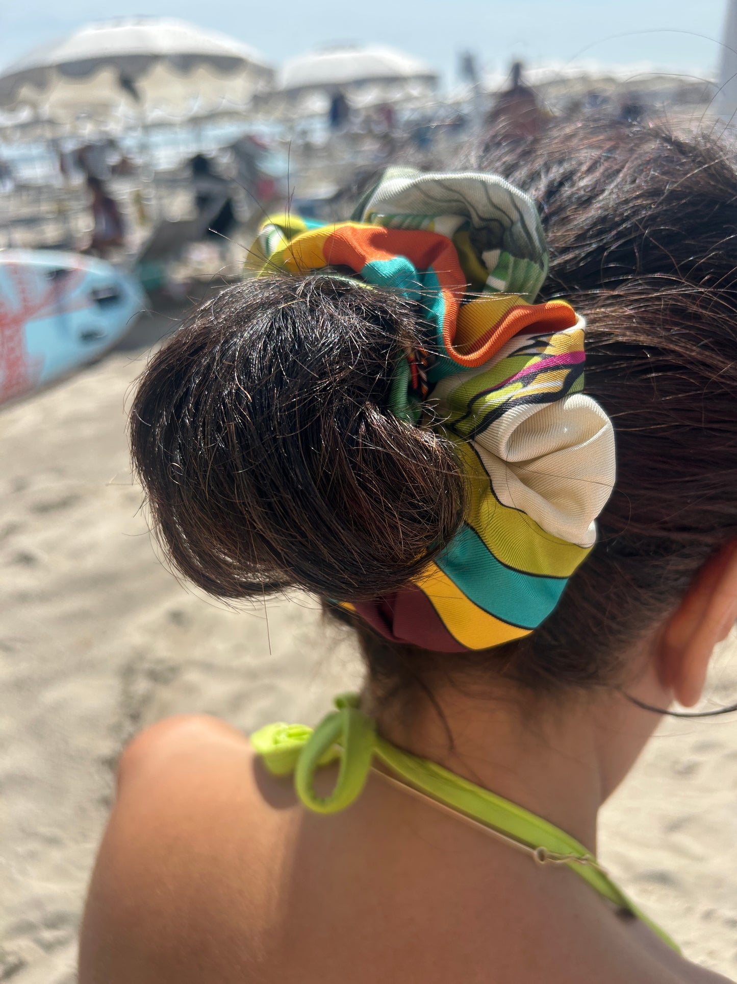 Tropical Glow Scrunchie
