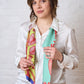 Vibrant Tropical Silk Ribbon (13x140cm)